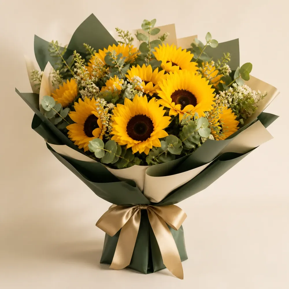 Sunflower Sunshine presentation inspiration