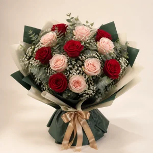 Love Story Rose Bouquet by DS Lush