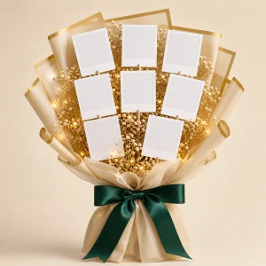 Memory Lane Polaroid Bouquet by DS Lush