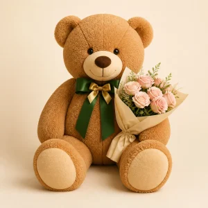 Giant Teddy Bear by DS Lush